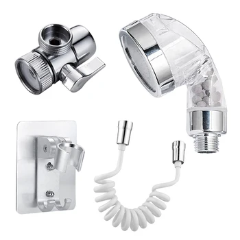 

Water Saving For Hair Washing Hose Bathroom Sink External Faucet Sprayer Set Kitchen Flexible Rinser Hand Shower Attachment