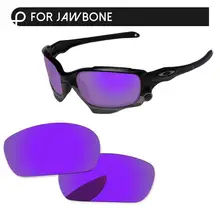 Papaviva плазменный фиолетовый зеркало поляризованные Сменные линзы для солнцезащитные очки с челюстью рамка UVA и UVB Защита