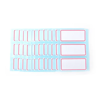 

12 sheets/Pack Write-On Index Tab Sticker Notepad Stationery writable name Book