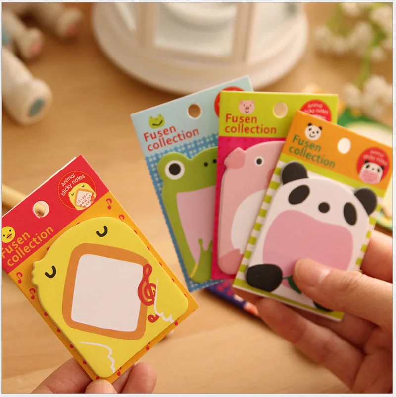 Kawaii Sticky Notes детские игрушки мультфильм memo pad 20 листов мини клейкая бумага книжный