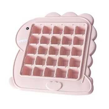 

Ice Cube Mould 25 Grids Home Non-Stick Ice Cube Mold Cartoon Animals Dessert Mould For Food Kitchen DIY Food Pudding Making Tool