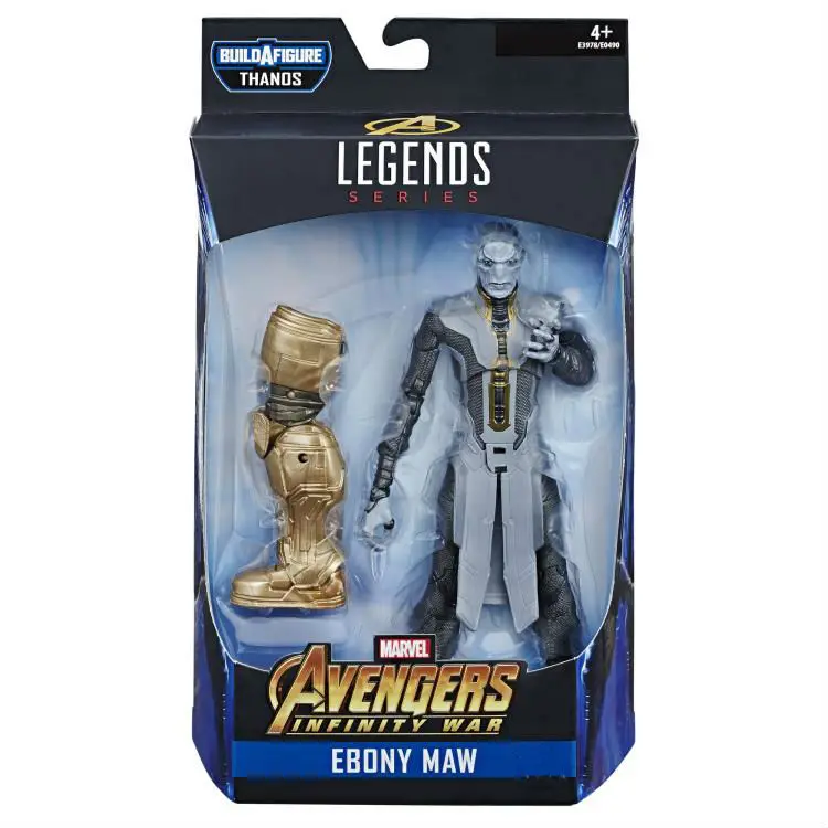 Оригинальные Marvel Legends Мстители Бесконечность войны Ebony Maw ПВХ фигурка Коллекционная модель игрушки