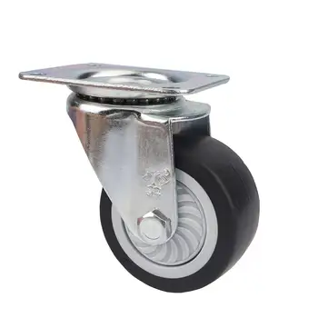 

Light Caster 2-inch Tpr Single Axle Moving Wheel Mute Durable Toolbox Cart Movable Caster Factory Direct