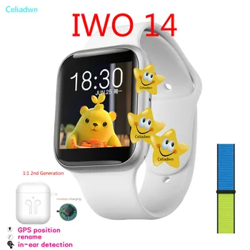 

Smart watch Series 5 IWO 14 Smartwatch Bluetooth Call Blood Pressure Heart Rate For Apple iPhone Android pk iwo 13 12 11 10 9