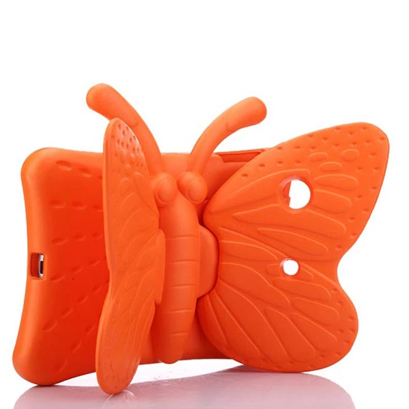 Горячая Распродажа, чехол для планшета I Pad Mini, чехол для планшета с 3D бабочкой, чехол для планшета из вспененного этиленвинилацетата, противоударный чехол s для Pad Mini 1 2 3 4 - Цвет: Orange