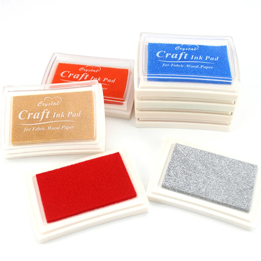 15 Colors Cute Fashion Oil Based For Diy Craft Rubber Stamps For Ink