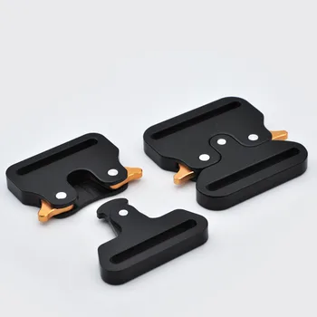 

28mm35mm42mmMetal Quick Side Release Buckles for Webbing Tactical Belt Safety Strong Hooks Clips DIY Outdoor Luggage Accessories