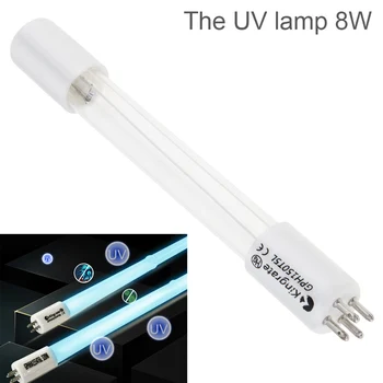 

T5 GPH150T5L 8W UV Sterilizer Lamp Light Ultraviolet Filter and Single-ended 4 Needle for Air Sterilization Equipment