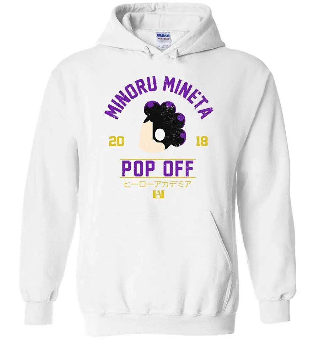 Minoru Mineta Pop Off Academy-My Hero Academy Inspired унисекс пуловер с капюшоном для мужчин/женщин унисекс Мужская Женская толстовка с капюшоном