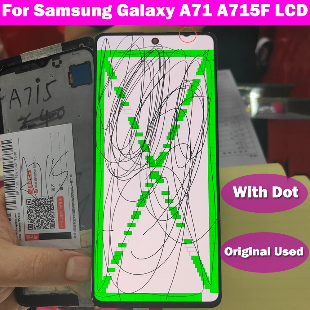 Original-point-For-Samsung-Galaxy-A71-A715-A715F-DS-A715FN-A715FD-LCD ...