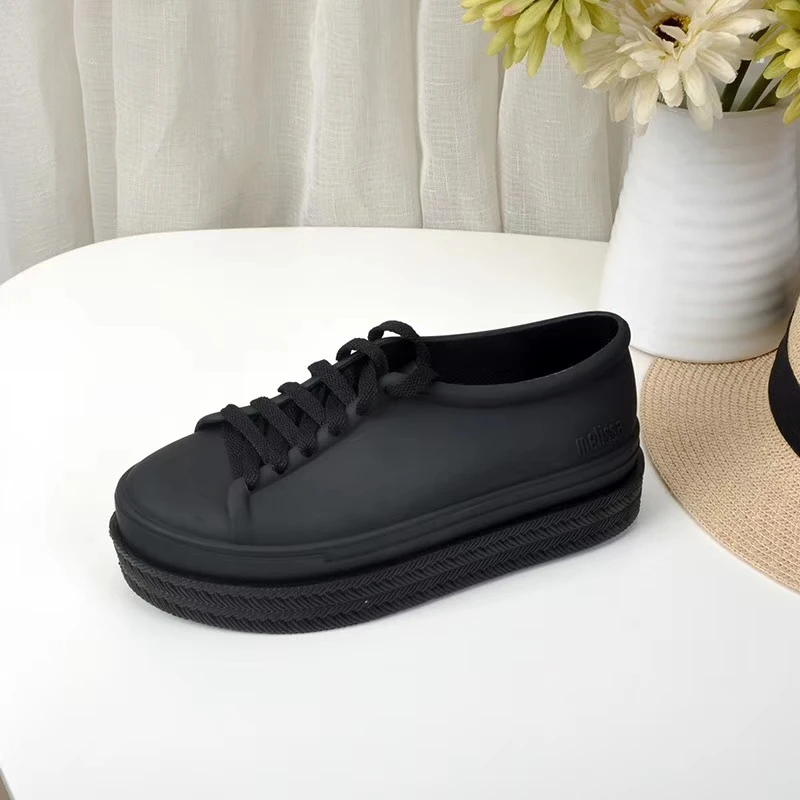 Melissa/Женская обувь; коллекция года; прозрачная обувь; мягкие босоножки; Туфли на шнурках на каждый день; женская обувь; нескользящая обувь