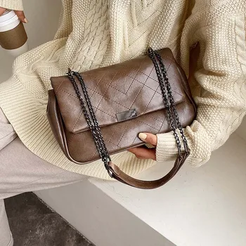 

Solid Color PU Leather Crossbody Bags For Women 2019 Small Lady Shoulder Messenger Bag Female Travel Luxury Handbags