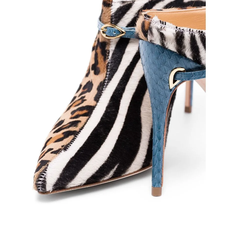 zebra slingbacks