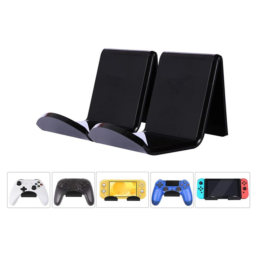 Acrylic Headphone Hanger Holder Desk Headset Stand Desk Display Bracket Hanging Hook Earphone Rack