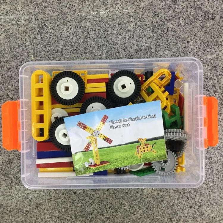 

New Style Versatile Windmill Assembling Magic Changing Combination Building Blocks Toy Large Barrels Hot Sales