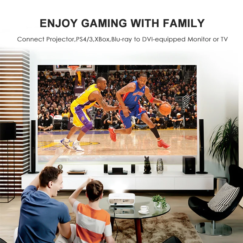Anmck DVI в HDMI кабель двунаправленный DVI-D 24+ 1 папа-папа HDMI DVI D адаптер конвертер для PS4 HDTV 1080P кабель HDMI в DVI