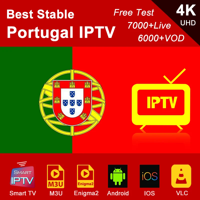 

Portugal iptv subscription m3u abonnement iptv Portuguese spain France Germany Italy Android ip tv Box Enigma2 m3u Smart TV PC