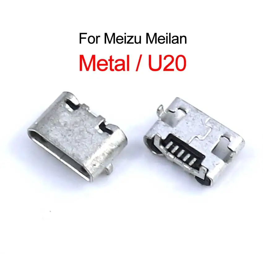 YuXi 2 шт Micro USB разъем для Meizu 6T S6 M1 M2 M3 M3S M5 M5S M6 Note U10 U20 E E2 E3 Max X зарядный порт разъем