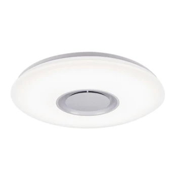 

App Remote Rgb Bluetooth Color Changeable Led Music Speaker Ceiling Lights Acrylic Dimming Led Lamp 110V 220V Bedroom