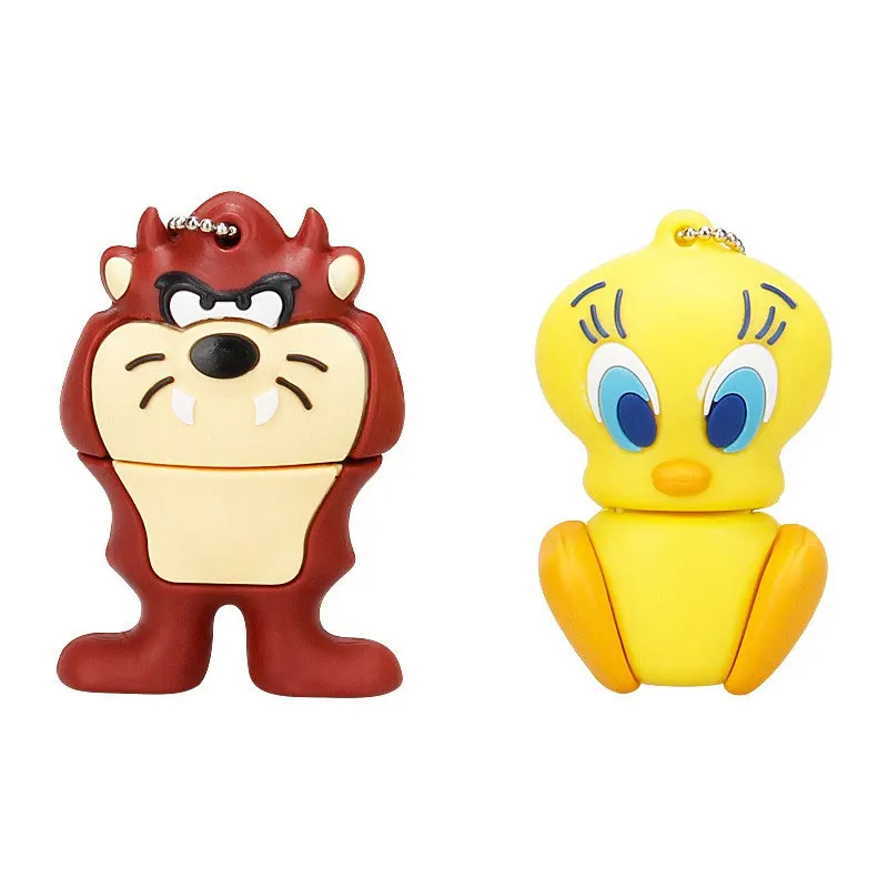 USB флеш-накопитель серии animal с реальной емкостью, 128 ГБ, флешка, 4 ГБ, 8 ГБ, флеш-накопитель, 16 ГБ, 32 ГБ, 64 ГБ, usb карта памяти с мультяшным кроликом