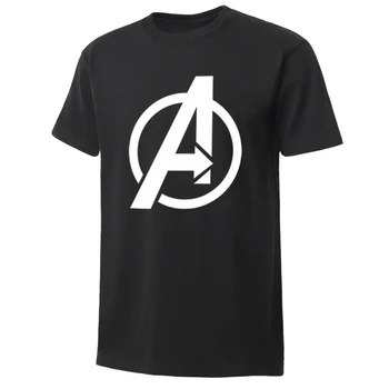 

Marvel Movie The Avengers T-Shirts Men'S Superhero Mens Shirt Casual Crew Neck Short Sleeve Hip Hop Streetwear Cotton Tees Tops