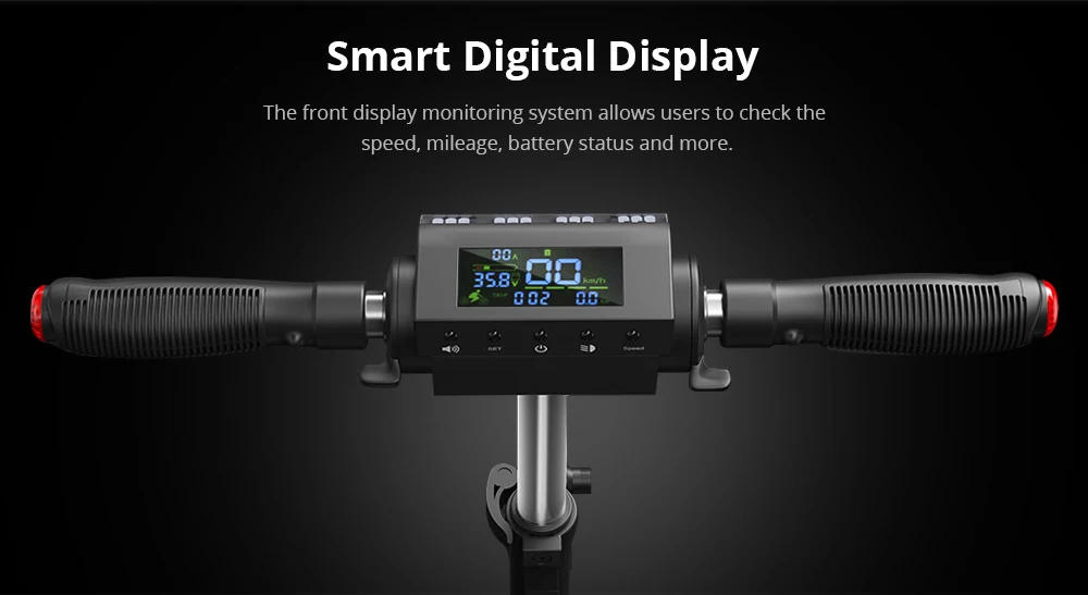 [ЕС сток] KUGOO S1 PRO складной электрический скутер для взрослых 350 Вт 30 км/ч ЖК-дисплей e скутер лучше M365 Dualtron PK Ninebot