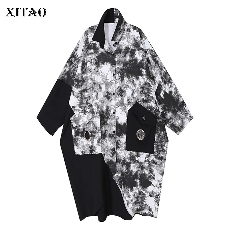 XITAO Korean Style Trench Coat for Women Plus Size