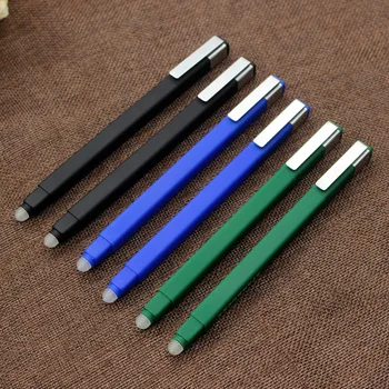 

erasable pen 0.4mm square metal pen clip student stationery black fountain pen office