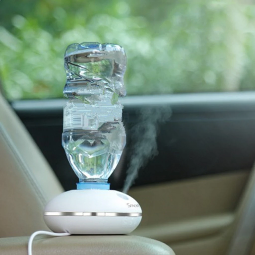 Timing Mini USB Humidifier Water Bottle Cap Humidifier Cool Mist Air Diffuser