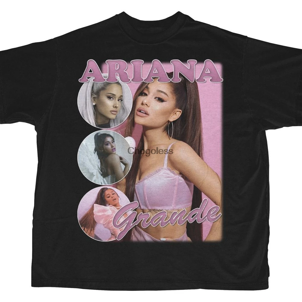 Ariana grande black shirt Outlet