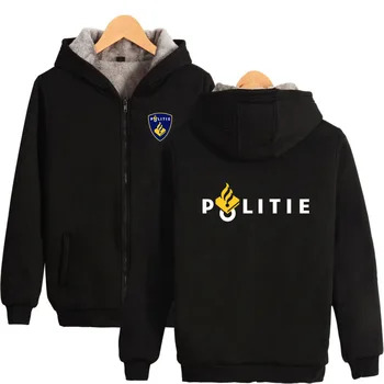 

NEW Netherlands Politie Police Special Swat Unit Force Men Hoodies Winter Fleece Hoody Sweatshirt Jacket Harajuku Streetwear