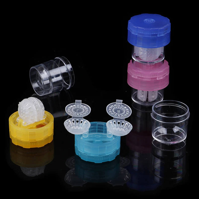 Manually Contact Lens Cleaner Washer Lenses Case Contact Lenses Cleaning Tool 1pc