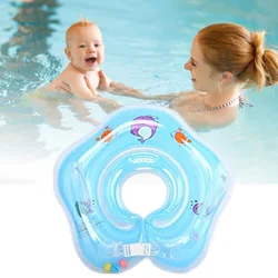 Accessoires de natation pour bébé, Tube de cou, anneau de sécurité, cercle flottant pour le bain, eau gonflable Flamingo, 1 pièce 