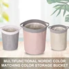 Imitation Cotton And Linen Storage Storage Box Foldable Storage Basket Quality Housekeeping Container Organizers 2