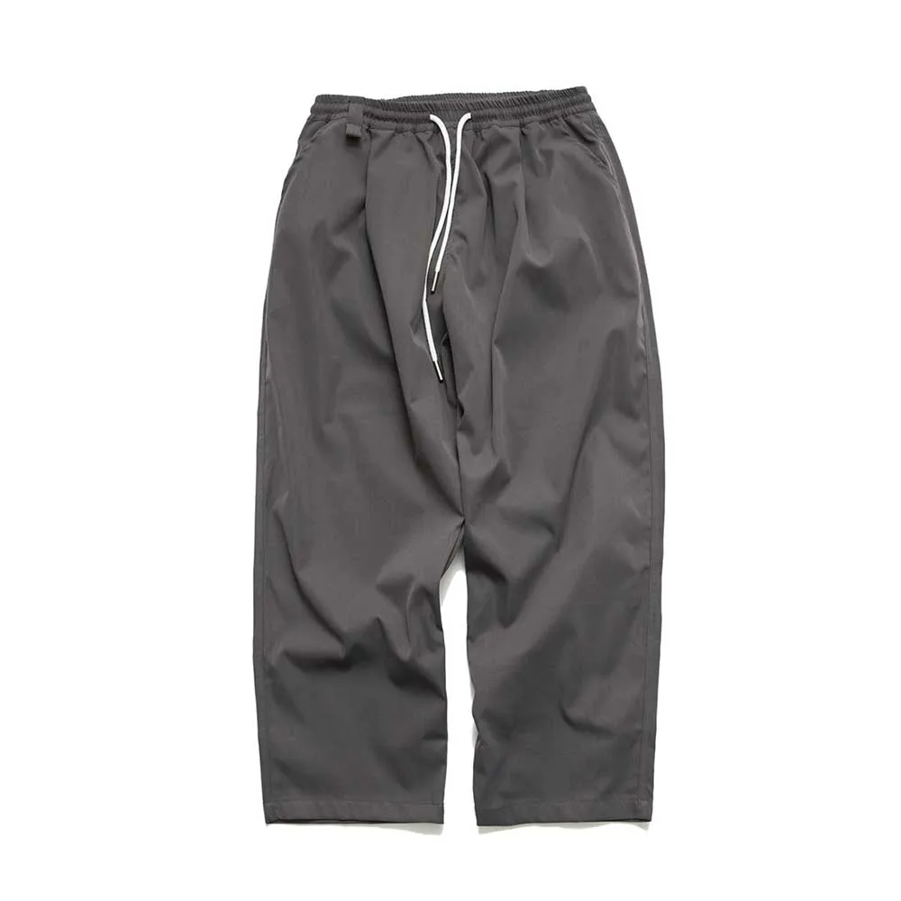 Fashion Spring Baggy Pants Men Casual Straight Oversize Trousers Hiphop Harem Wide Leg Clothing