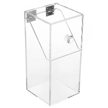

Clear Makeup Brushes Box Cosmetic Storage Box Beauty Brush Container Pencil Lipstick Holder Makeup Tools Storage Bucket with Lid