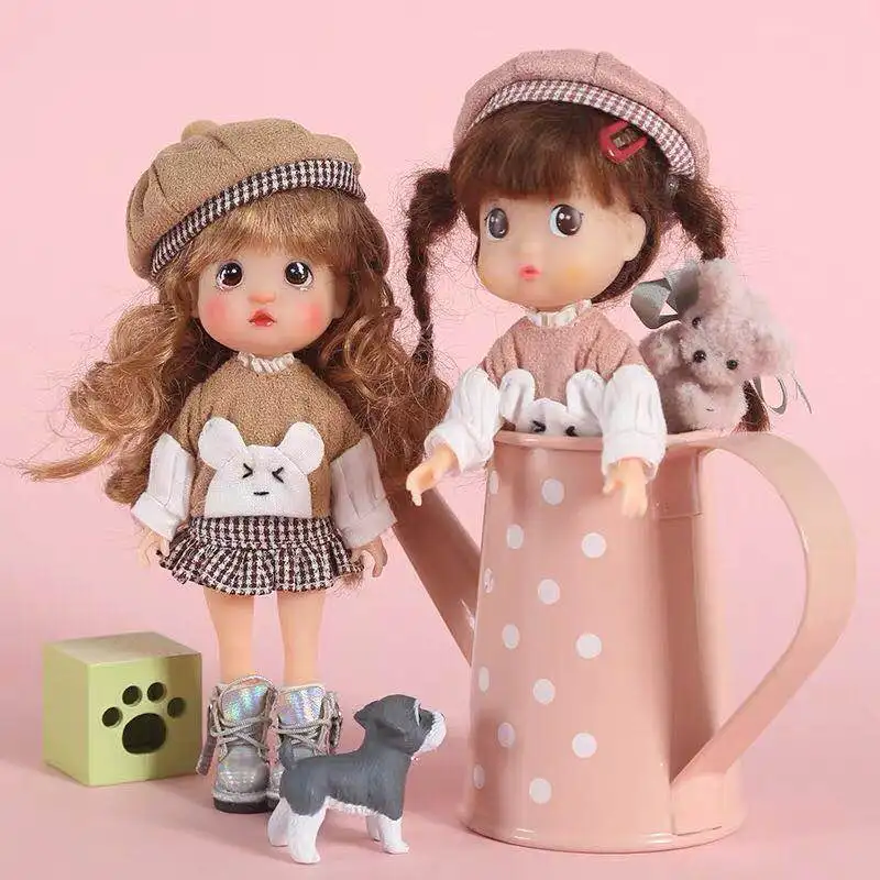 Obitsu11ob11azone12cu-poche красивый узел с изображением свинки ob11 одежда для малышей берет