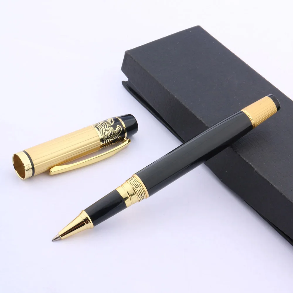 Füllfederhalter Fountain Pen HERO 901 Luxus Schwarz Und Gold Nib 