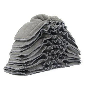 

High Quality 0-2 Years Baby Cloth Diaper Bamboo Carbon Fiber Washable Nappies Breathable Baby Nappy Reusable Cloth Diaper