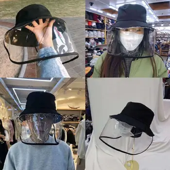 

Anti-virus Cap Antivirus Transmission Particulate Respirator Hat Mask Anti-Spitting Splash Windproof Sand Protective Masks