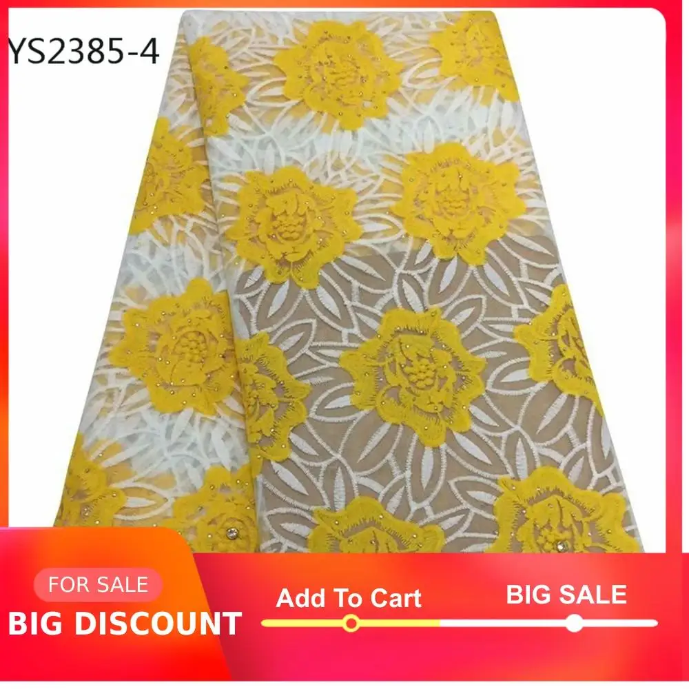 Женское свадебное платье желтого цвета Высококачественная кружевная ткань