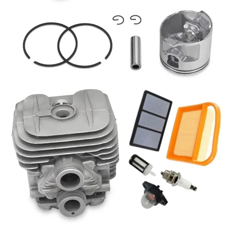 

Air Filter Spark Plug Fuel Filter Primer Bulb Cylinder Head For Stihl Models: TS410 TS420-50mm Replacment Parts