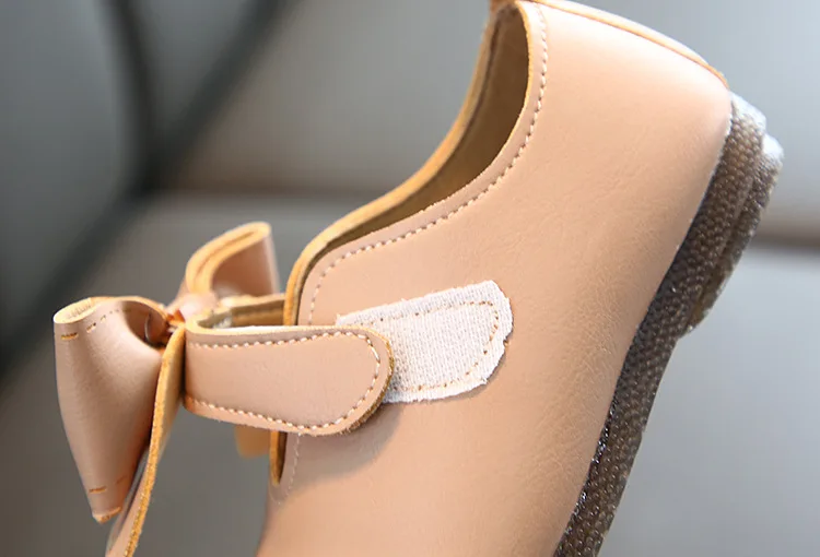 Fashion Bow Baby Kids Shoes Princess Little Girls Shoes Children Children Dress Toddler Leather Shoes 1 2 3 4 5 6 Year Old