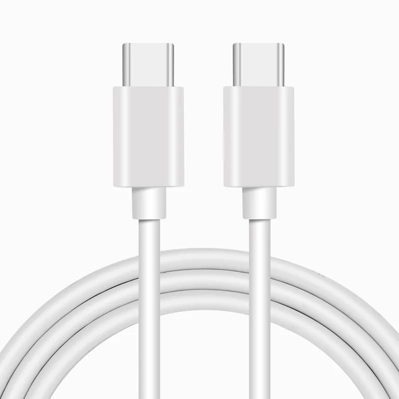 10 шт. usb type-C-usb type-C кабель для samsung Galaxy S10 S9 Xiaomi поддержка PD 60W 3A кабель для быстрой зарядки для устройств type-C