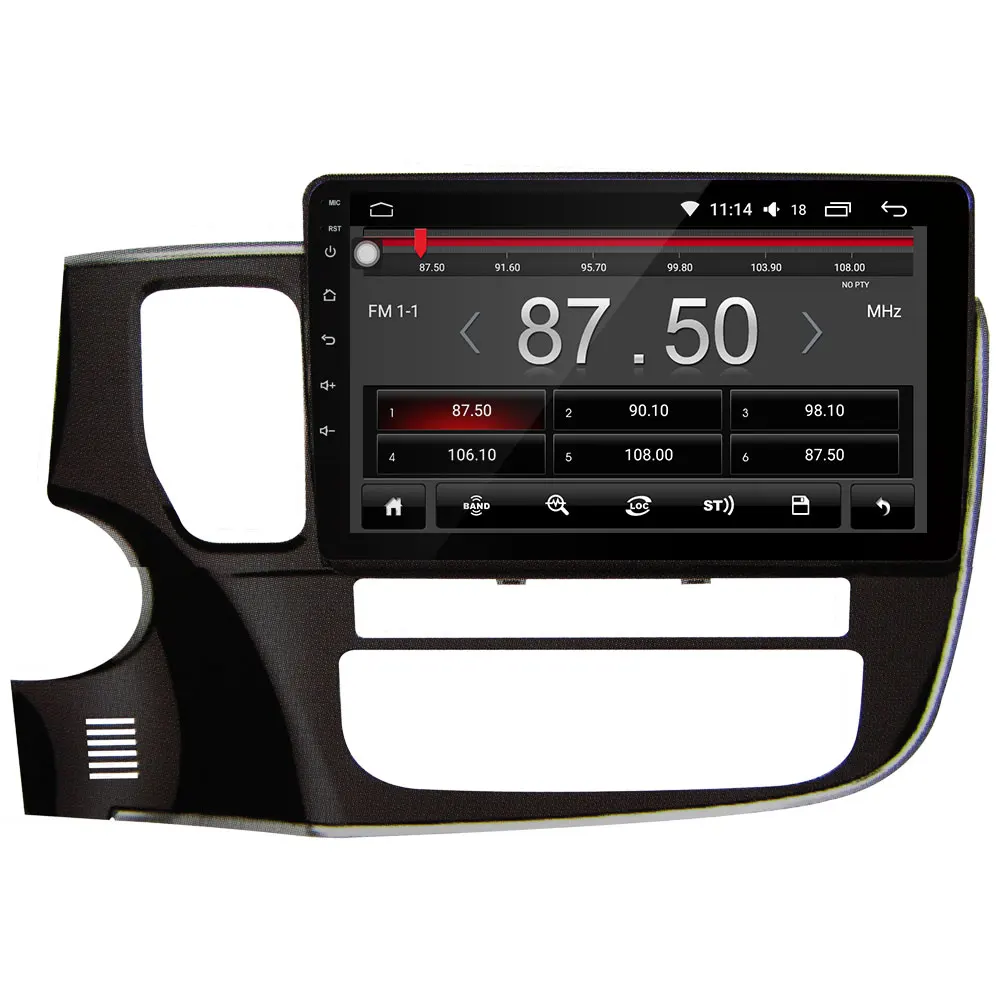 10," ips 4G DSP Carplay Android 8 Восьмиядерный 4 Гб ОЗУ 64 Гб BT автомобильный dvd-плеер радио gps ГЛОНАСС для Mitsubishi Outlander 2013