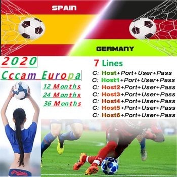 

Cccam Europa Cline for 1 year SpainFast and Stable 7line Card for Samsat Starsat Satellite TV Receiver via usb wifi remote cont