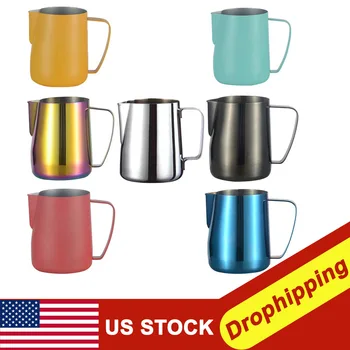 

Stainless Steel Milk Frothing Jug Espresso Coffee Pitcher Barista Craft Coffee Latte Milk Frothing Jug Pitcher Kitchen Tools