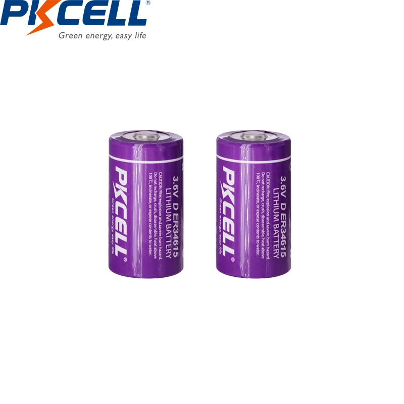 4 шт. PKCELL ER34615 LS34615 D Размеры 3 6 вольт 19000 мА/ч Li SOCL2 батарейки| |