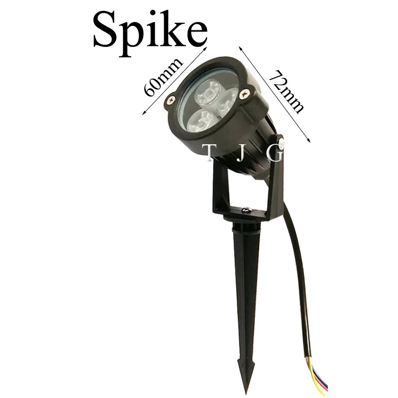 Outdoor LED Garden Lawn Light 9W Landscape Lamp Spike Waterproof DC12V Path Bulb 220V 110V lawn lamp garden lighting outdoor led floodlight
