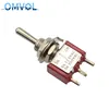 1pcs 6mm Momentary toggle switch double side spring return (on)-off-(on) ON-ON /ON-OFF-ON ► Photo 2/6